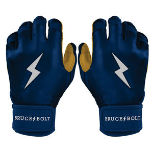 Gants de frappe à manchette courte série originale, bleu marine, design léger, pour utilisation en intérieur et en extérieur, fournisseur de gants de sport BRUCE BOLT - Product Image 1