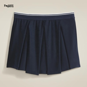 2025, Falda corta de tenis activa ligera para mujer, gran oferta, entrenamiento de Golf, vestido para correr, bolsillos, Sarga de LICRA de algodón de secado rápido - Product Image 1