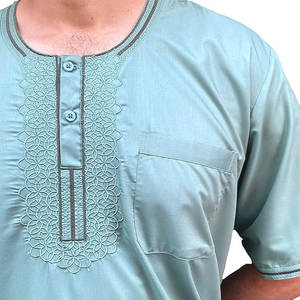 Jubba Árabe para Hombre, Prenda Larga de Algodón, Diseño Cultural para Uso Diario, Ropa Modesta, 2 Piezas, Venta al Por Mayor, Exportación, Fabricación - Product Image 5