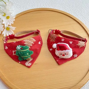 2026 <b>Christmas</b> New Style Pet Triangle Scarf <b>Collar</b> Cute Cat <b>Christmas</b> Decor <b>Dog</b> <b>Collar</b> Red Deer Washable Pet Scarf For Small - Product Image 5