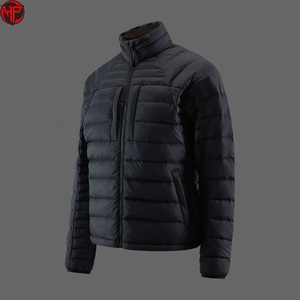 Chaqueta Acolchada para Hombre, con Capucha, Alternativa al Plumón, Abrigo de Invierno Transpirable y Ligero, Chaqueta de Burbujas con Logotipo Personalizado OEM - Product Image 5