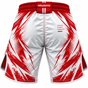 กางเกงชกมวย MMA แบบกำหนดเอง กางเกงมวยไทย กางเกงฝึกซ้อมคิกบ็อกซิ่ง กางเกงกีฬาแห้งเร็ว น้ำหนักเบา กางเกงศิลปะการต่อสู้ - Product Image 6