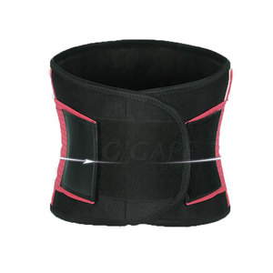Fitness Support Adjustable Durable Compression Neoprene Waist Trimming <b>Belt</b> with Hook Loop Closure for <b>Exercise</b> Workout Sessions - Product Image 1