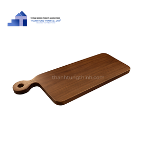 Tabla de cortar de madera de teca de alta calidad, artículo de gran venta, para utensilios de cocina, venta al por mayor de fabricante vietnamita - Product Image 5