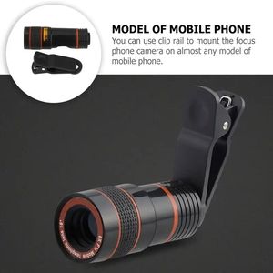 Obiettivo Zoom 8X 12X 20X messa a fuoco lunga per telefoni cellulari tablet Smartphone accessori per fotocamera telefono cellulare nero - Product Image 5