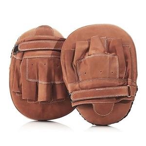 Manufacture custom Boxing Focus <b>Pads</b> Leather Boxing Hand Targets for Kids Adults - Product Image 3