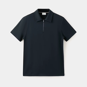 Chemises de golf pour hommes de haute qualité, imprimées numériquement sur le devant, respirantes, écologiques, en jersey tricoté polyester/coton - Product Image 1