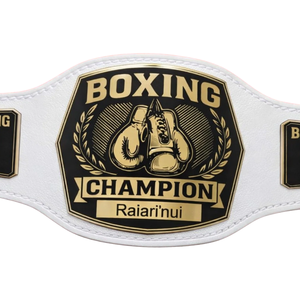 เข็มขัดแชมป์มวยคุณภาพพรีเมียม เข็มขัดแชมป์มวยแบบสั่งทำพิเศษพร้อมชื่อ ไรอา รินุย ดีไซน์คุณภาพสูง - Product Image 2