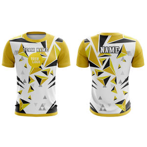 Camisetas Sublimadas Personalizadas para Hombre - Color Personalizado en la Parte Delantera, Transpirables, de Secado Rápido, Estilo Hip Hop, Tela de Poliéster de 180g, Cuello Redondo, Manga Corta - Product Image 5