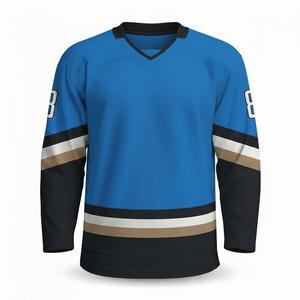 CAMISETA DE HOCKEY SOBRE HIELO DE ALTA CALIDAD UNISEX - Product Image 3