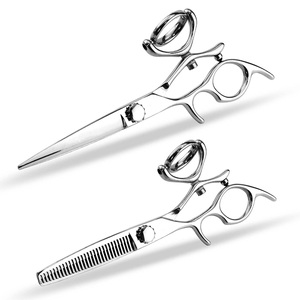 7.0 Inch New Fashion Design Beauty Barber salon <b>Scissors</b> Flat <b>Scissors</b> Tooth Hair <b>Scissors</b> - Product Image 4