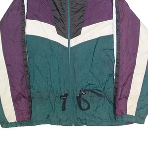 Veste coupe-vent unisexe légère en nylon froissé, anorak de haute qualité, veste décontractée à demi-zip avec patchs personnalisés pour l'extérieur - Product Image 4