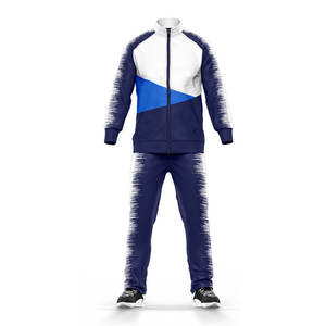 New Arrival Sporty Tracksuit Full Sleeve <b>Zipper</b> Design With Side Pockets Quick Dry Street Wear <b>Top</b> Selling Tracksuit For Unisex - Product Image 1