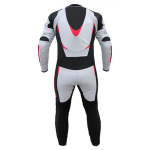 Combinaison de moto d'hiver personnalisée, coupe-vent, imprimée, en cuir véritable, respirante, design personnalisable, professionnelle - Product Image 3