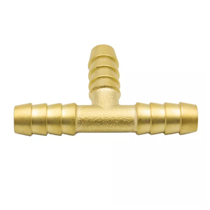 ผลิตในอินเดีย ข้อต่อท่อทองเหลืองคุณภาพดีที่สุด ข้อต่อที 3 ทาง ขนาด 1/4" x 1/4" x 1/4" สำหรับผู้ซื้อที่จริงใจ - Product Image 1