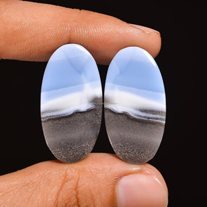 Owhyee Natural Blue <b>Opal</b> Crystal Smooth Polished Healing Gemstones Home Decor Loose All Mix Shape Making Elegant Pair <b>Earrings</b> - Product Image 2