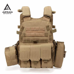 Chaleco Deportivo Multifuncional Aifran para Exteriores, Chaleco Utilitario de Poliéster Combinado con Cierre de Cremallera y Marco Ajustable - Product Image 2