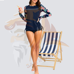 High Quality Training Wear Slim Fit <b>Women's</b> Rash Guard <b>Top</b> Selling Product <b>Women</b> Full Sleeve <b>Compression</b> Shirt Rash Guard - Product Image 6