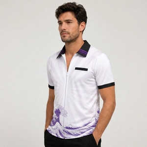 Breathable <b>Dart</b> Shirt For Men Custom Printed Sports Polo Jersey Lightweight Performance <b>Dart</b> Team Wear For Competition - Product Image 3