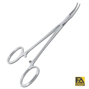Pinza Hemostática Quirúrgica Packer Mosquito con Mordazas Curvas y Planas, Certificación CE Clase I, Instrumento Manual - Product Image 1