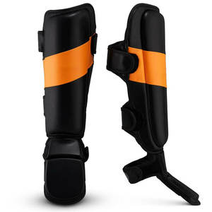 Forro interior transpirable con acolchado absorbente de impactos para entrenamiento intenso y uso en sparring. Protector de espinilla. - Product Image 1