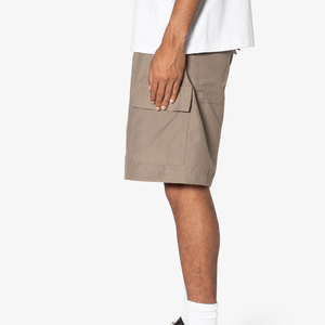 Shorts cargo multi-poches pour homme, style streetwear, taille élastiquée, lavés, personnalisables par le fabricant, pour l'été - Product Image 3