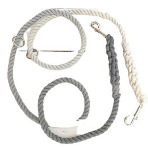 Laisses de chien en coton de luxe fabricant grossiste dentelle personnalisée réglable meilleur prix accessoires pour animaux de compagnie de qualité supérieure pour la formation - Product Image 1