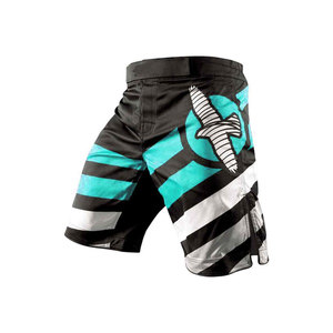 Short de boxe léger et respirant pour homme, taille mi-haute, fermeture élastique, en tissu peigné uni teint - Product Image 5