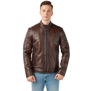 Fashionable Trend High-quality Professional Made Genuine Cowhide Leather <b>Jacket</b> Hot Selling High Quality Light Weight <b>Jacket</b> - Product Image 3