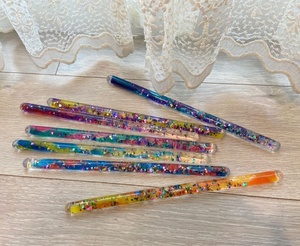 Varita de brillo sensorial multicolor de 29,5 cm para aliviar el estrés educativo para varita mágica para niños - Product Image 4