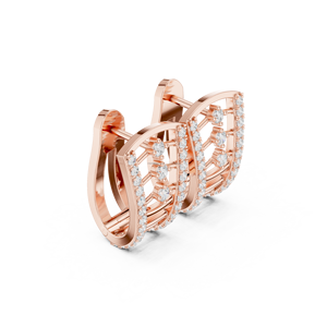 Awemonk Jewels 10K Twisted <b>Hoop</b> <b>Earrings</b> for ladies - Product Image 3