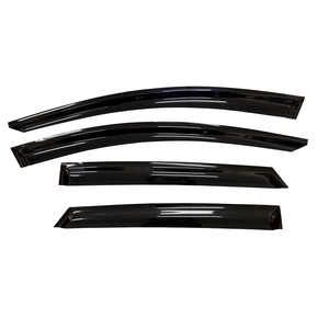 Déflecteurs de vitres latérales transparents noirs en acrylique BYD Sealion 7 2024-2026, pare-pluie, qualité supérieure, fixation adhésive 3M - Product Image 1