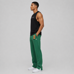Canvas 420GSM Custom Washed Men's Casual Jogger Pants 100% Cotton Eco-Friendly Breathable Quick Dry Anti-Wrinkle Custom - Product Image 3