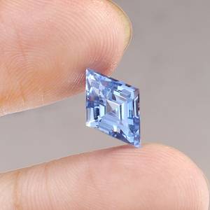 Espinela Azul Natural de la India, Corte Kite, Gema Suelta de Alta Calidad, Certificada por IGI, Ligera, para Fabricación de Joyas - Product Image 5