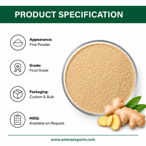 Extrait de gingembre sauvage naturel en vrac OEM, poudre de gingembreols, extrait végétal liquide-solide, qualité alimentaire, nutraceutique - Product Image 3