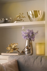 artistic metal decor ginkgo leaf decor items butterfly design home decor luxury decorative accents modern gold dec - Product Image 3