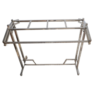 Expositor de Ropa Plegable de Metal de Lujo Moderno Bros, Soporte de Exhibición Portátil Resistente para Ropa, Estante Independiente para Tiendas Minoristas - Product Image 2