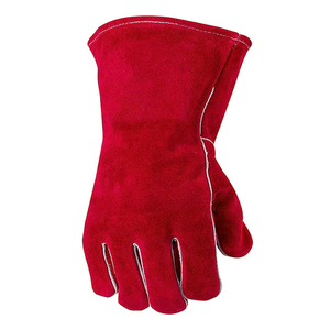 Gants de soudage en coton robustes, résistants à la chaleur, gants de travail de protection pour la sécurité industrielle et la protection des mains - Product Image 5