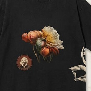 Camisetas Extra Grandes para Mujer con Hombros Caídos, Personalizadas con Logotipo DTF, en Color Negro, Tela de Algodón Grueso de Alta Calidad - Product Image 6