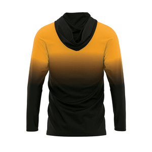 Prix de gros – Maillot de pêche unisexe à manches longues, impression par transfert thermique, UPF 50, antibactérien, personnalisable, séchage rapide - Product Image 2