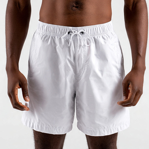 Solid High Street Nonwoven Waterproof Windproof Quick Dry Men's Summer <b>Shorts</b> - Product Image 4