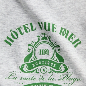 T-shirt en polyester et coton de haute qualité, coupe ajustée, manches courtes, avec logo personnalisé, imprimé tendance pour l'été - Product Image 6