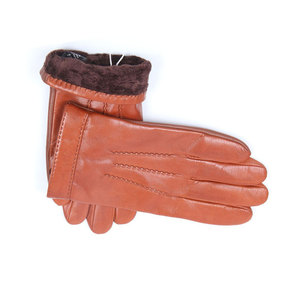 Customizable Men's Leather <b>Gloves</b>-<b>Touchscreen</b> & Breathable Eco-Friendly High Quality Custom Logo/Colors/Sizes Sports Casual Use - Product Image 1