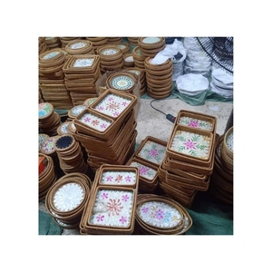 ENVÍO RÁPIDO: Bolsa de Ratán con Acabado Impecable para una Rápida Organización de Eventos y una Aportación Estética Deliciosa para Uso Artístico en Zonas de Comida Tradicionales - Product Image 6