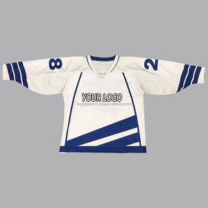 Maillots de hockey sur glace sur mesure personnaliser l'uniforme de hockey par sublimation pour les jeunes et les adultes nom et numérotation des joueurs - Product Image 1