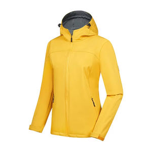 ผู้ผลิตเสื้อผ้าเดินป่าสำหรับผู้ชายขายส่ง เสื้อแจ็คเก็ตกันน้ำคุณภาพพรีเมียมสำหรับกิจกรรมกลางแจ้ง บุขนแกะ กันลม ซิปแบบซอฟต์เชลล์ - Product Image 1