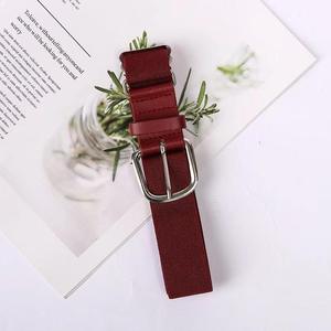 Adjustable <b>Elastic</b> Baseball & Softball Training <b>Belt</b> with Alloy Buckle and Sturdy Leather Accents for Athletes - Product Image 5