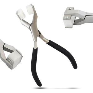 Pince à cintrer les anneaux, mâchoires en nylon, outil professionnel de formage de bijoux pour la mise en taille et la mise en forme des anneaux, artisanat métallique ZetomedPro - Product Image 1