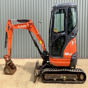 Miniexcavadora Kubota U20 3S Original Importada de 2 Toneladas, Excavadora Usada Compacta Hidráulica Pequeña para Construcción - Product Image 5