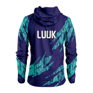 Chaqueta Cortavientos Ecológica con Logotipo Personalizado, Cierre de Cremallera, Estilo Deportivo, con Capucha, Ropa de Abrigo para Otoño, 100% Nailon Recubierto - Product Image 6